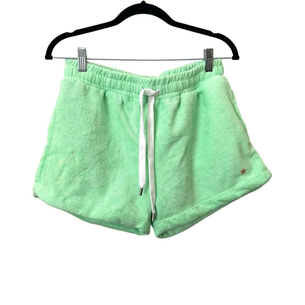 JOCELYN‎ Kauai French Terry Shorts Green NWT Sz PS